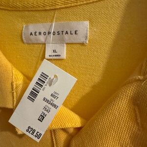 Aeropostale Sunlit Yellow Polo XL